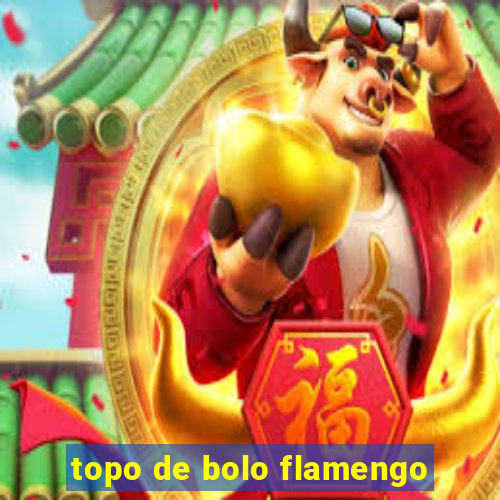 topo de bolo flamengo